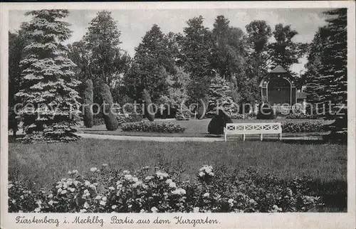 Fuerstenberg Mecklenburg Kurgarten Kat. Neustrelitz