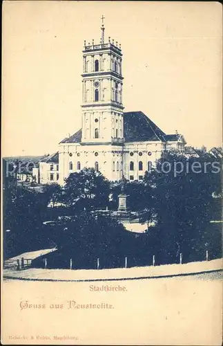 Neustrelitz Stadtkirche Kat. Neustrelitz