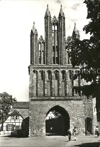 Neubrandenburg Friedlaender Tor Kat. Neubrandenburg