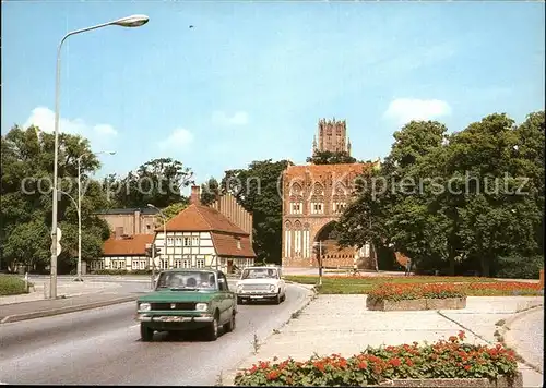 Neubrandenburg Stargarder Tor Autos Kat. Neubrandenburg