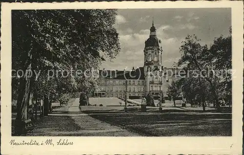 Neustrelitz Schloss Kat. Neustrelitz