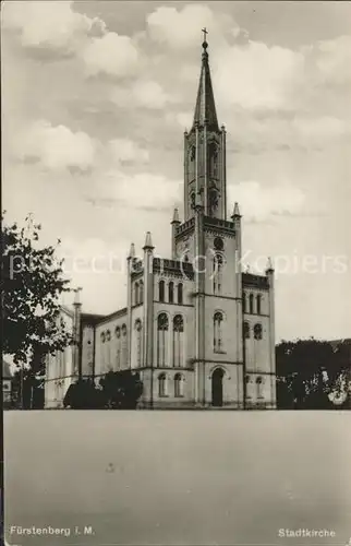 Fuerstenberg Mecklenburg Stadtkirche Kat. Neustrelitz