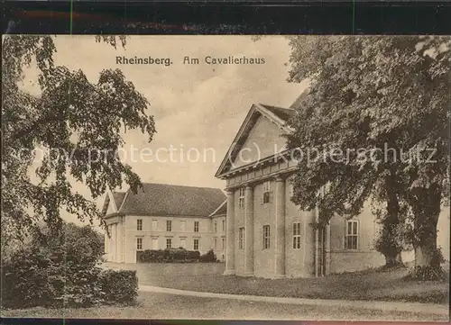 Rheinsberg Am Cavalierhaus Kat. Rheinsberg