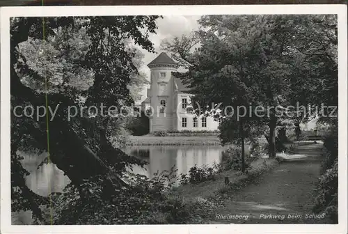 Rheinsberg Schlosspark Kat. Rheinsberg