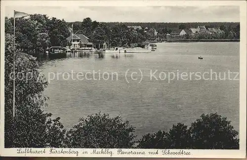 Fuerstenberg Mecklenburg Schwedtsee Kat. Neustrelitz