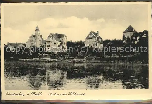 Fuerstenberg Mecklenburg am Roeblinsee Kat. Neustrelitz
