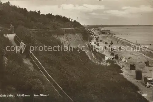 Alt Gaarz Strandpromenade Strandweg Kat. Ostseebad Rerik