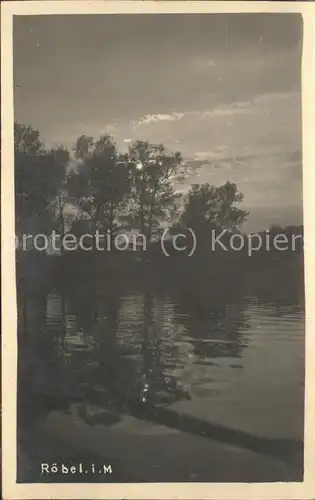 Roebel Mueritz Am Mueritzsee Kat. Roebel Mueritz