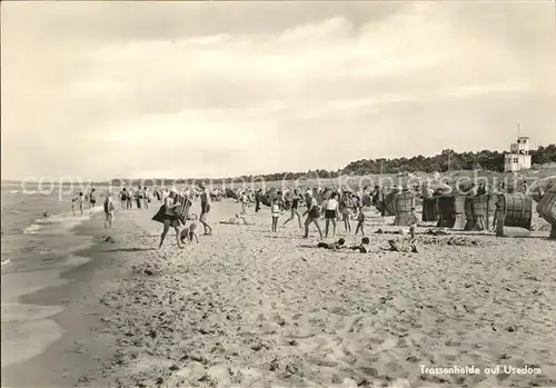 Trassenheide Usedom Strandleben Kat. Trassenheide