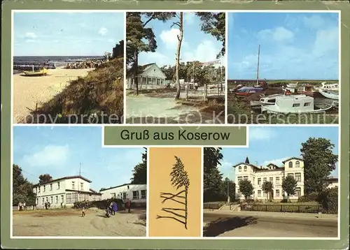 Koserow Ostseebad Usedom  Kat. Koserow