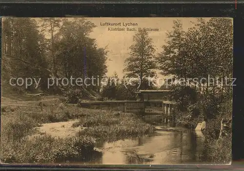 Lychen II.Schleuse am Kuestriner Bach Kat. Lychen