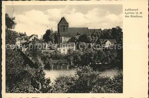 Lychen Am Stadtsee Kat. Lychen