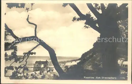 Koserow Ostseebad Usedom Strand mit Familienbad Kat. Koserow