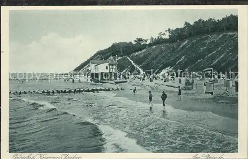 Koserow Ostseebad Usedom Strandleben Kat. Koserow