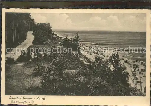 Koserow Ostseebad Usedom Strand Kat. Koserow