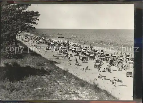 ueckeritz Usedom Strandleben Kat. ueckeritz Usedom