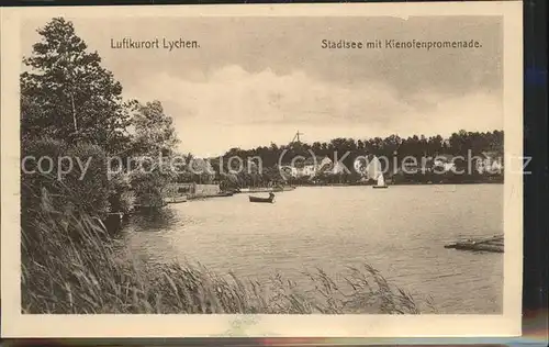 Lychen Stadtsee Kat. Lychen