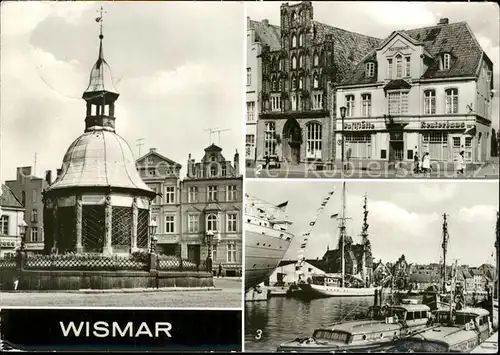 Wismar Mecklenburg Vorpommern Hafen Alte Wasserkunst Alter Schwede Reuterhaus / Wismar /Wismar Stadtkreis