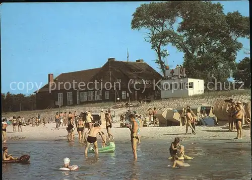 Zingst Ostseebad Strand Baden  / Zingst Darss /Nordvorpommern LKR