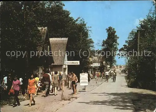 Prerow Ostseebad Strandpromenade / Darss /Nordvorpommern LKR