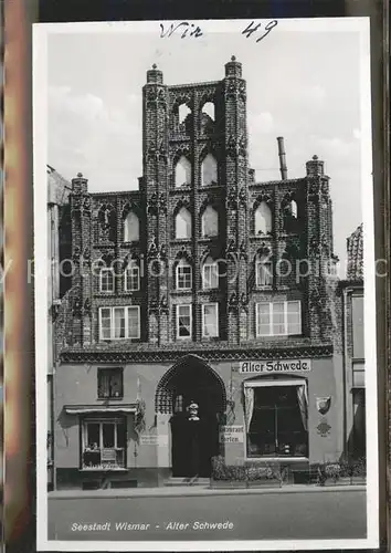 Wismar Mecklenburg Vorpommern Alter Schwede / Wismar /Wismar Stadtkreis