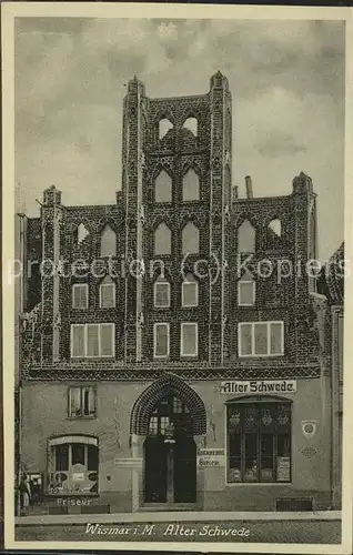 Wismar Mecklenburg Vorpommern Restaurant Alter Schwede / Wismar /Wismar Stadtkreis