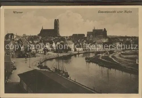 Wismar Mecklenburg Vorpommern Alter Hafen / Wismar /Wismar Stadtkreis