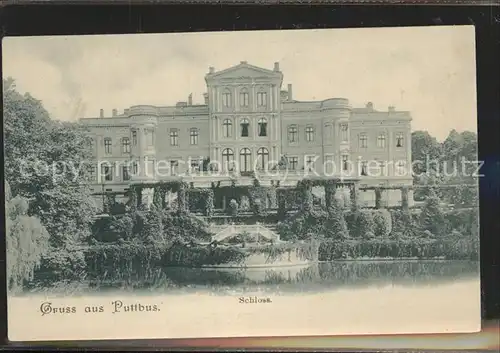 Putbus Ruegen Schloss Kat. Putbus