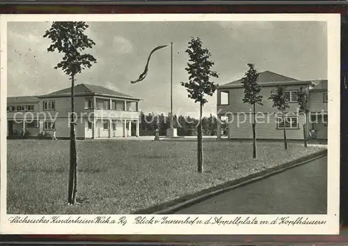 Wiek Ruegen Saechsisches Kinderheim Innenhof Appellplatz Kat. Wiek