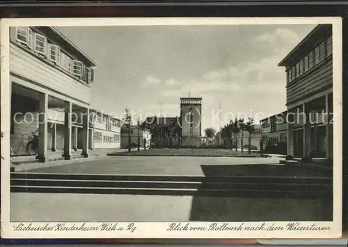 Wiek Ruegen Saechsisches Kinderheim Wasserturm Kat. Wiek