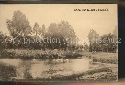 Wiek Ruegen am Dorfteich Kat. Wiek