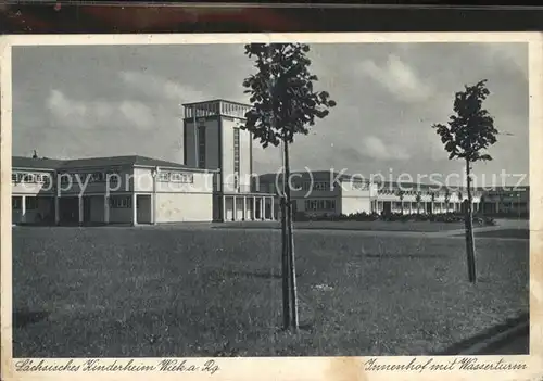 Wiek Ruegen Saechsisches Kinderheim Wasserturm Kat. Wiek