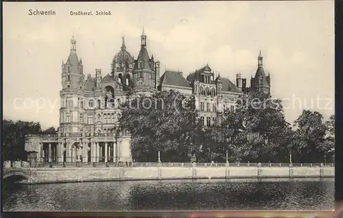 Schwerin Grossherzogliches Schloss See Kat. Schwerin