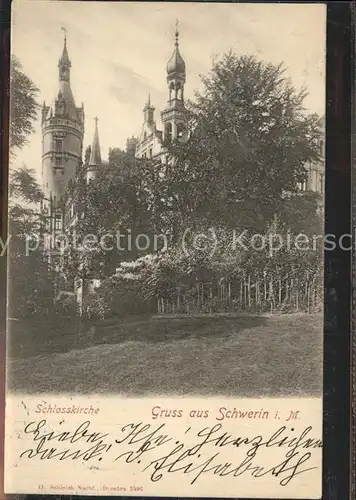 Schwerin Schlosskirche Kat. Schwerin