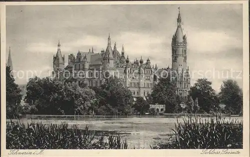 Schwerin Grossherzogliches Schloss See Kat. Schwerin