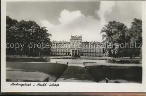 Ludwigslust Mecklenburg Grossherzogliches Schloss Kat. Ludwigslust