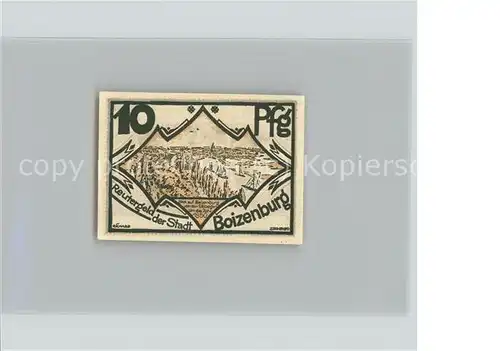 Boizenburg 10 Pfennig Reutergeld Kat. Boizenburg