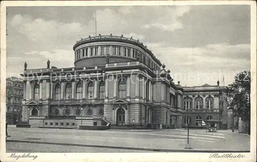 Magdeburg Stadttheater Kat. Magdeburg