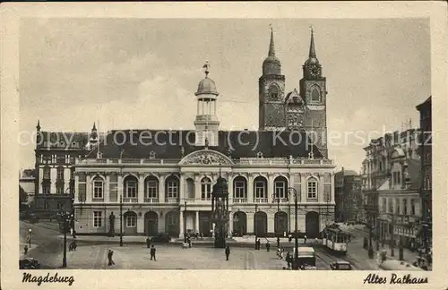 Magdeburg Altes Rathaus Kat. Magdeburg