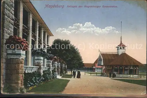Magdeburg Rennverein Anlagen Kat. Magdeburg