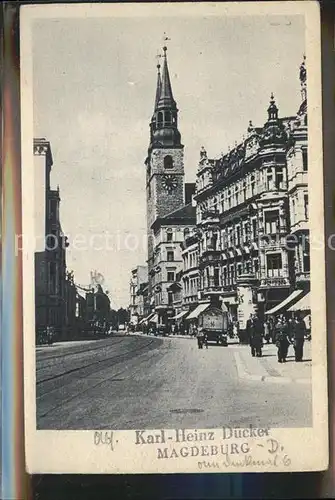 Magdeburg Katharienenkirche Breiter Weg Kat. Magdeburg