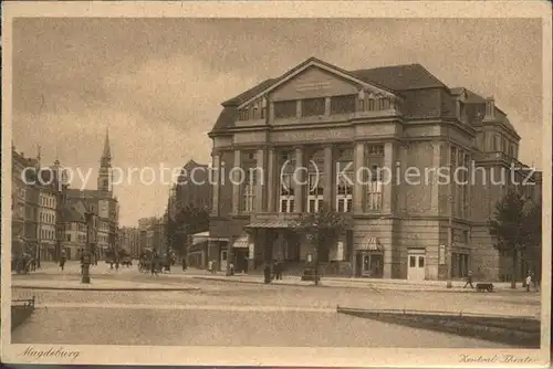 Magdeburg Zentral Theater Kat. Magdeburg