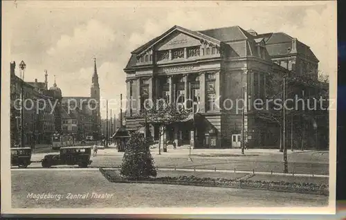 Magdeburg Zentral Theater Kat. Magdeburg