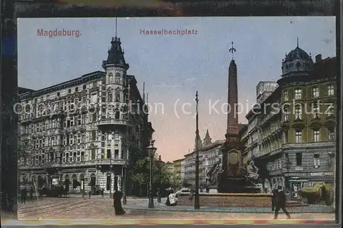 Magdeburg Hasselbachplatz Kat. Magdeburg
