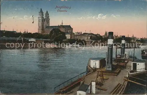 Magdeburg Dampfschiff Kat. Magdeburg