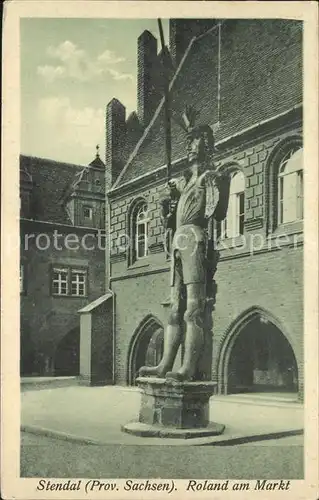 Stendal Roland am Markt Kat. Stendal