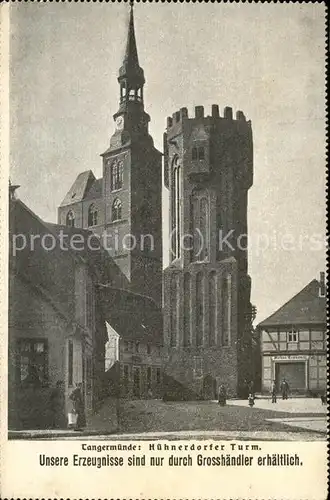 Tangermuende Huehnerdorfer Turm Kat. Tangermuende