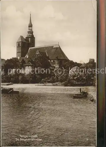 Tangermuende St Stephanskirche Kat. Tangermuende