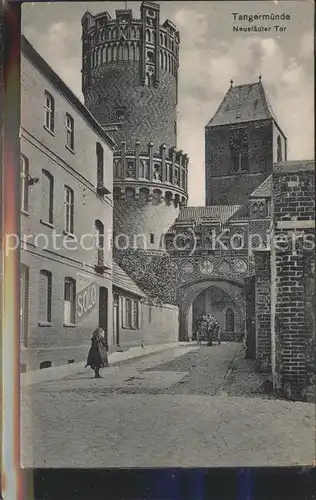 Tangermuende Neustaedter Tor Kat. Tangermuende