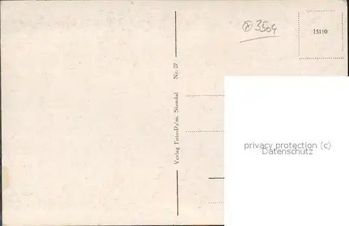 Tangermuende Stadtblick Boot Kat. Tangermuende